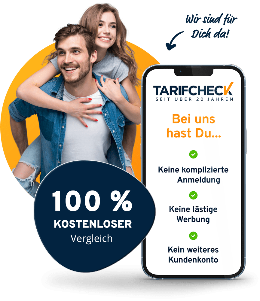 100 % kostenloser Vergleich
